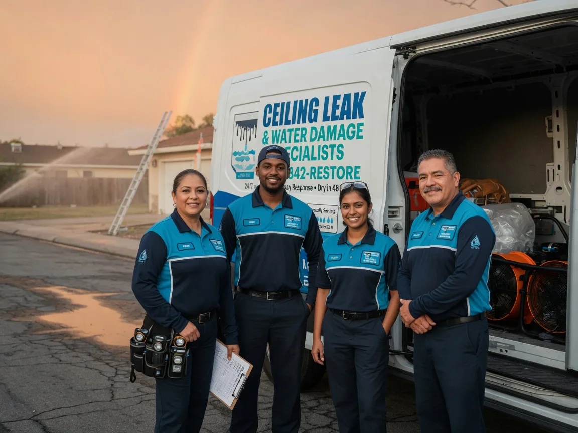 Ceiling Leak Cleanup company in Topinabee, MI