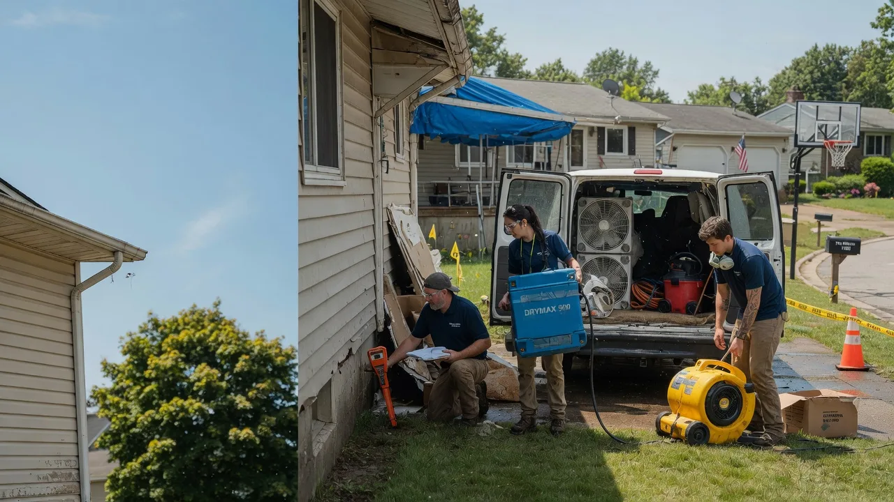 Ceiling Leak Cleanup in Topinabee, MI near me